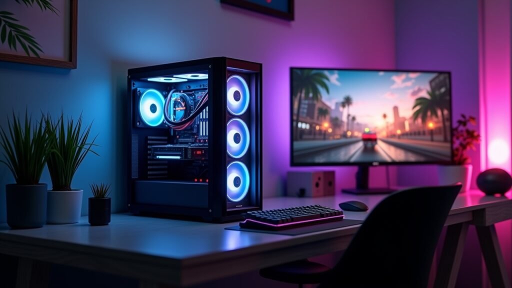 Assembled budget gaming PC