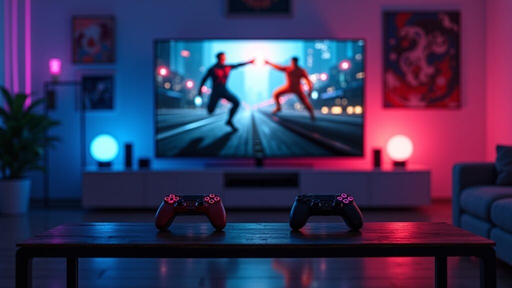 Gaming on both consoles