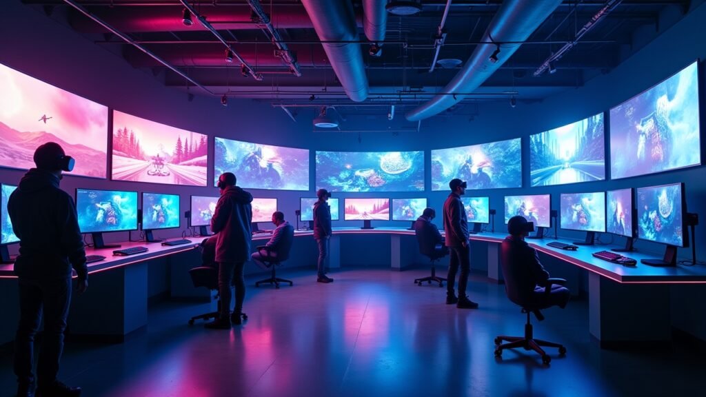 Gaming technology showcase