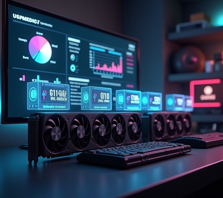 Modern graphics cards comparison