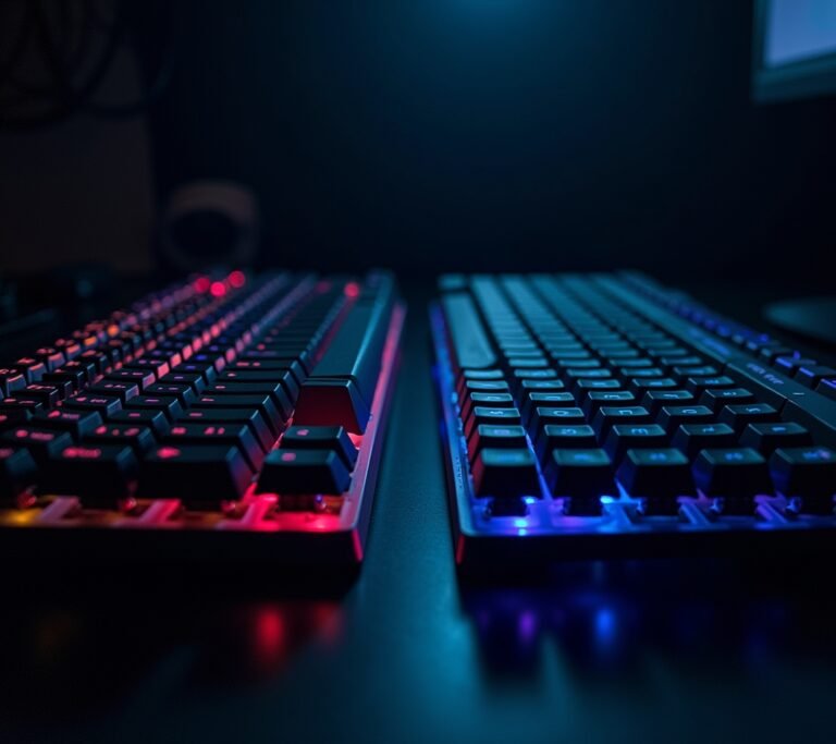 Mechanical and membrane keyboards