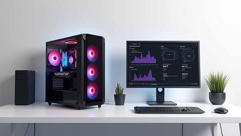 Side-by-side PC comparison