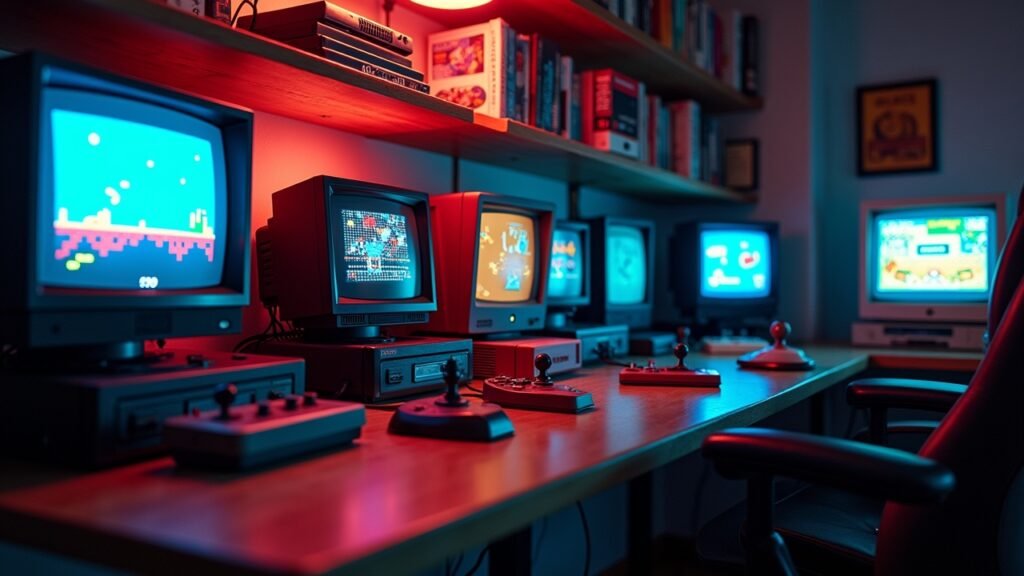Retro games collection