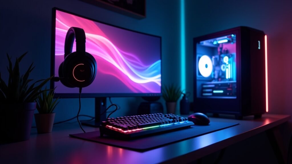 Synchronized RGB peripherals