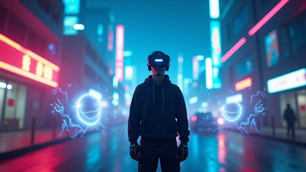 VR gaming experience