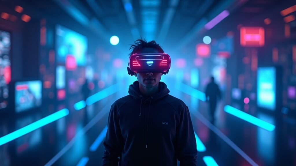 VR gaming experience