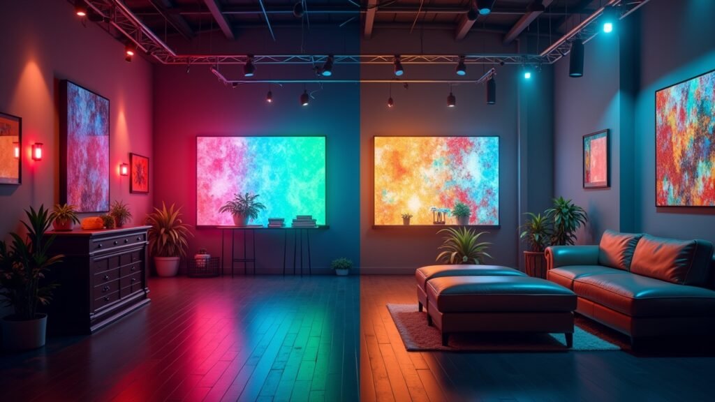 RGB vs non-RGB comparison