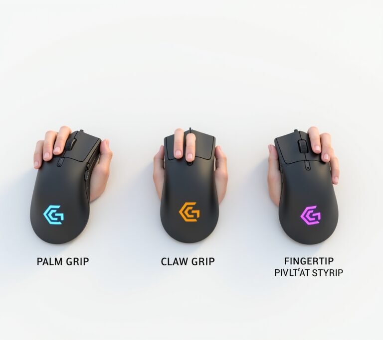 Palm grip demonstration