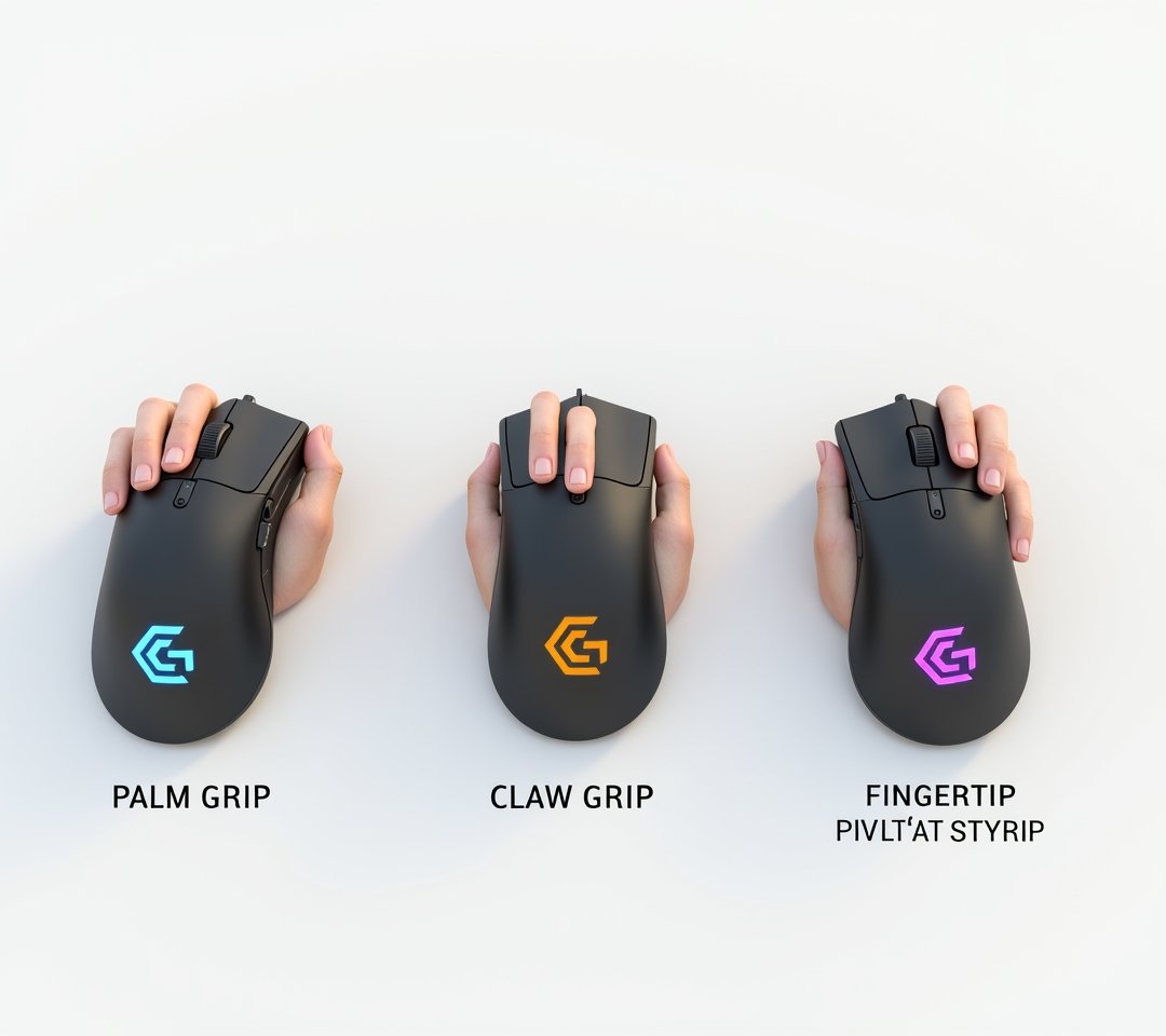 Palm grip demonstration