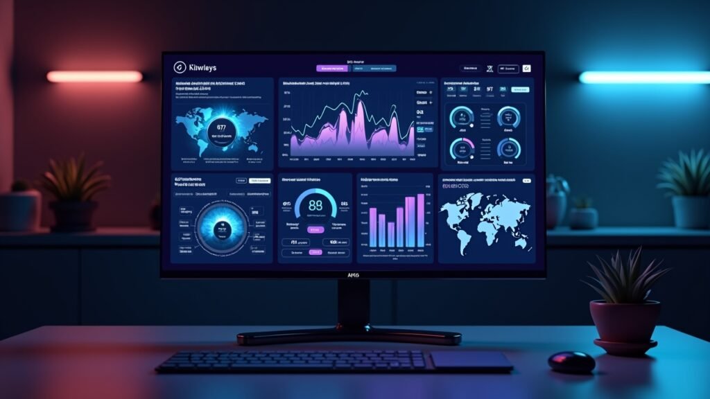 Stream analytics screen