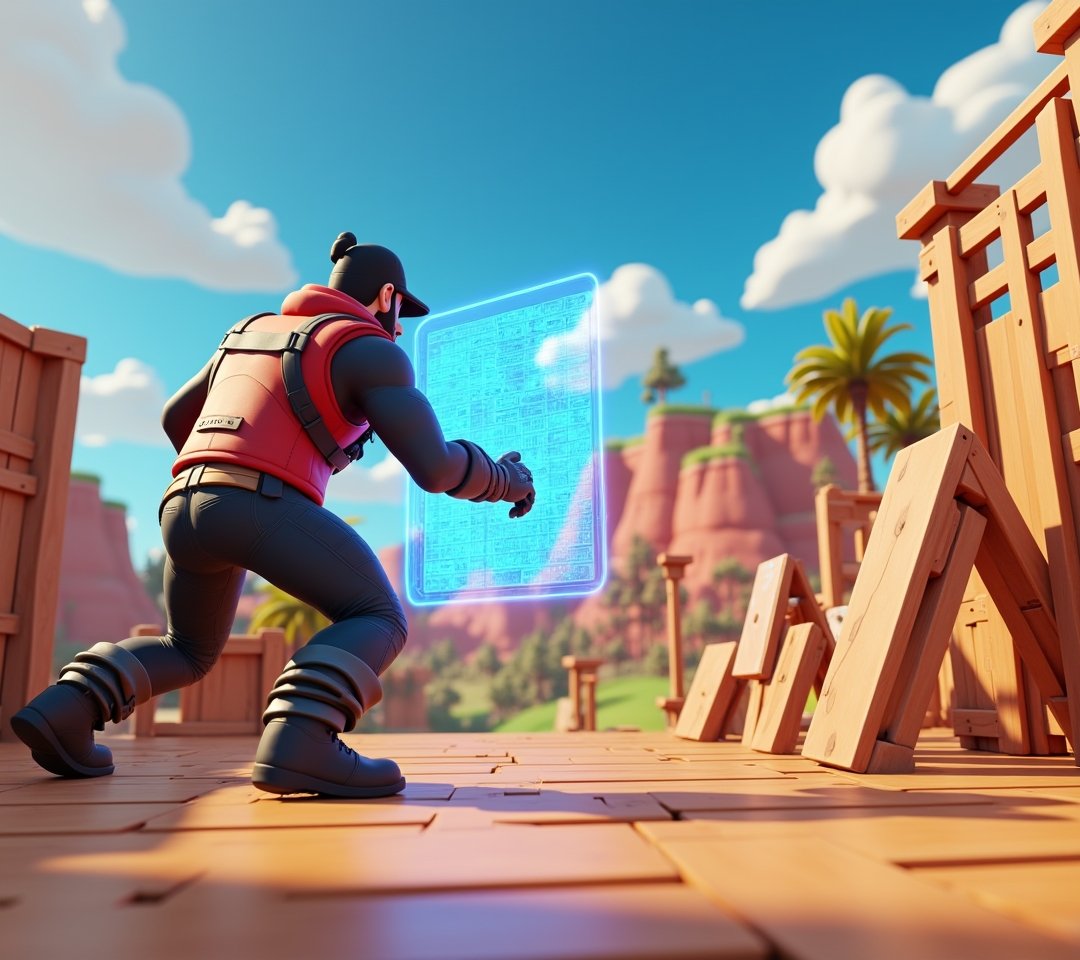 Fortnite building example