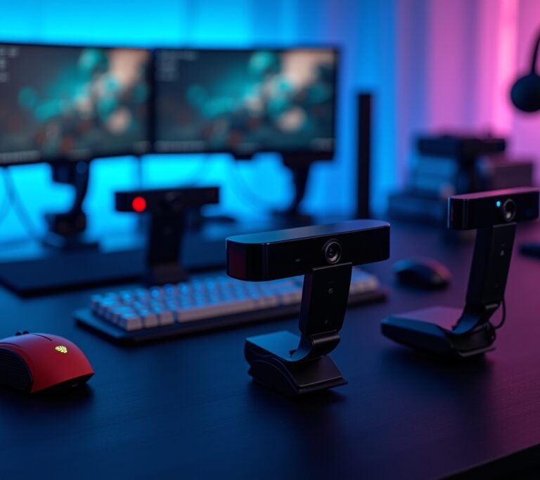 Streaming webcam setup